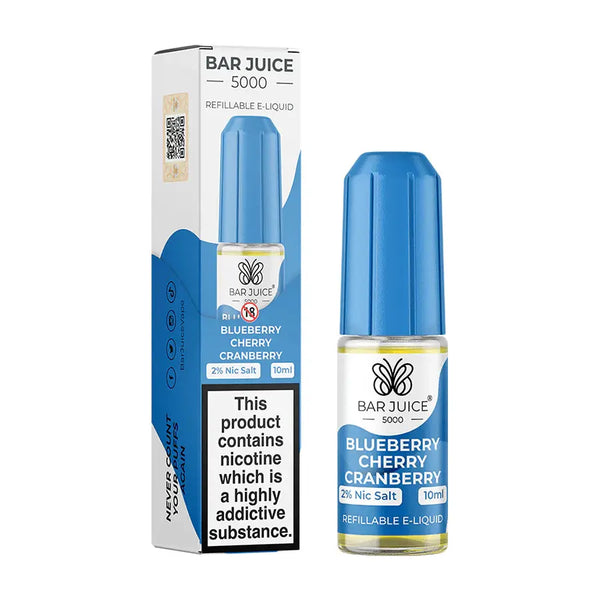 Nic Salt E-Liquid by Bar Juice 5000 Salts