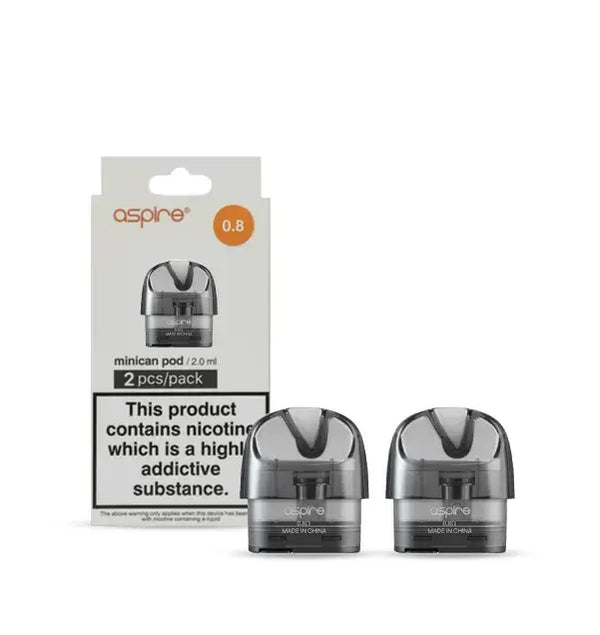 Aspire Minican Replacement Pods – 2 Pack