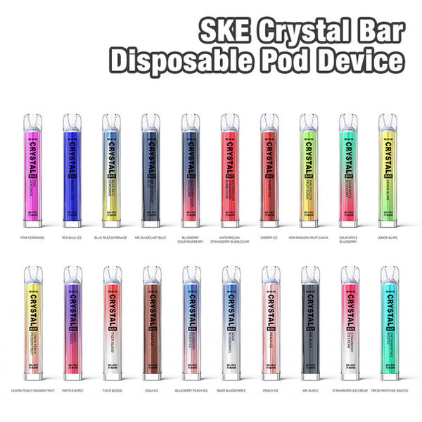 SKE Crystal Bar Disposable Pod Device 600 puffs