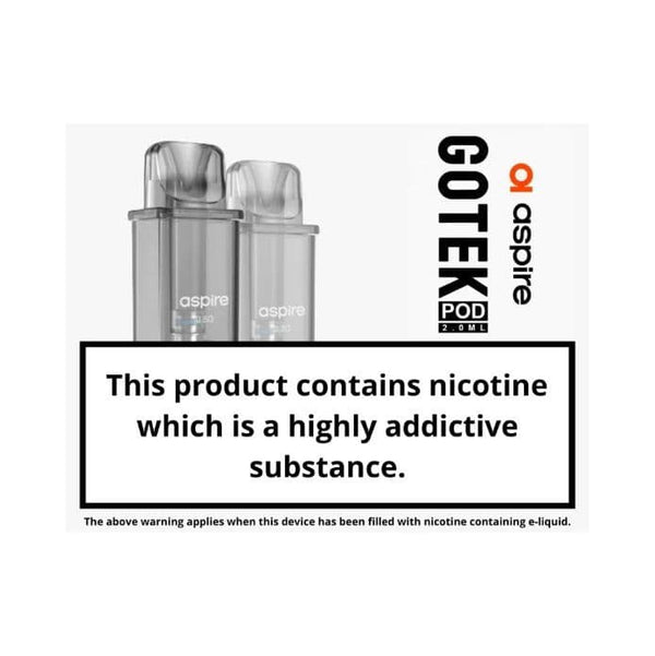 Aspire Gotek X- 0.8ohm Pod 2ml or 4.5ml