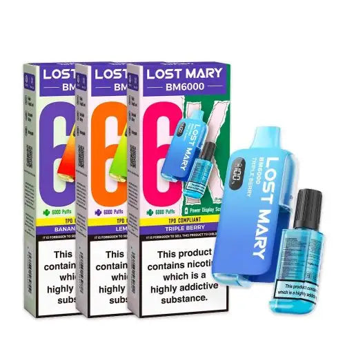 Lost Mary BM6000 Disposable Vape Kit 20mg